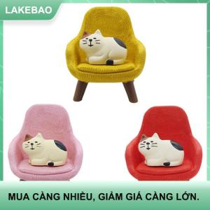 【LAKEBAO】 Mô phỏng ghế sofa nhỏ đồ chơi mô hình đồ nội thất cho nhà búp bê trang trí