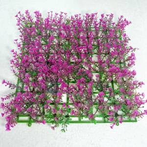 หญ้าปลอม หญ้าเทียม หญ้าพลาสติกปูพื้น ตกแต่งตู้ปลา 1แผ่น ขนาด 20x20 cm ตัดแต่งได้