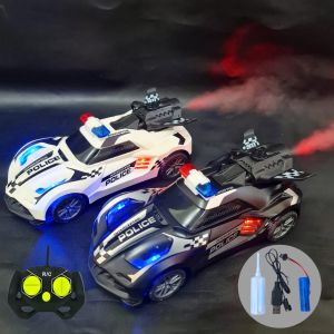 rc roadmaster mobil polisi keluar asap Mainan Mobil Remote Control