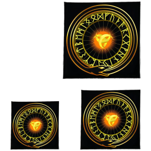 Tarots Khăn trải bàn bàn thờ vải biểu tượng đơn giản Chiêm Tinh Khăn trải bàn divinations vải tấm thảm trang trí tường