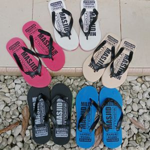 Sandal masjid 5 pasang / Sandal jepit wudhu mushola 5 pasang