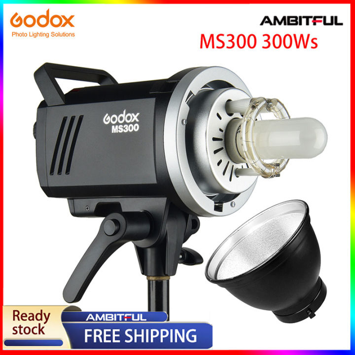Godox MS200 200W atau MS300 300W 2.4G Dibina-Dalam Penerima Wayarles ...