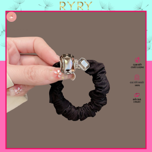 Dây Cột Tóc Đính Đá Pha Lê Cao Cấp Sang Chảnh Cho Nữ - Phụ Kiện RYRY