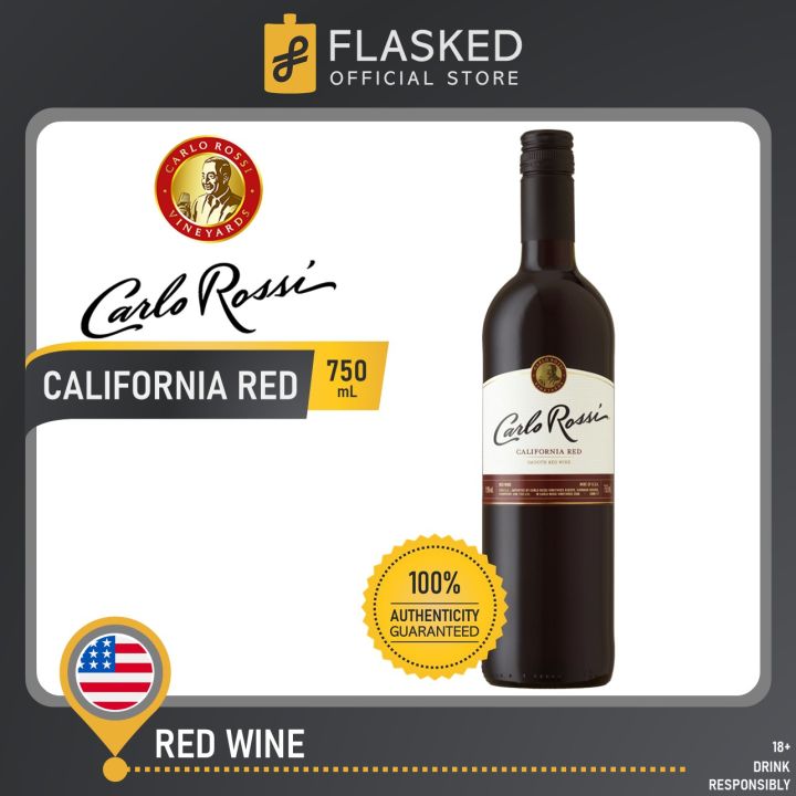 Carlo Rossi Red Wine 750mL