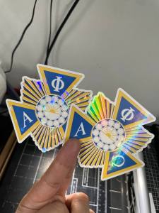 FRATERNITY LOGO PREMIUM QUALITY STICKER BUY 1 TAKE 1 (waterproof scratch proof non faded)