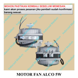 MOTOR FAN ALCO KULKAS/MOTOR FAN ALCO 5W
