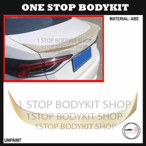TOYOTA COROLLA 2020 ORGINAL FACTORY STYLE REAR TRUNK BOOT WING SPOILER ABS SKIRT LIP BODYKIT