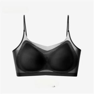 Wire-free Bra Summer Underwear Thin Back Detail Control Ultra-thin High Elasticity for Lifting