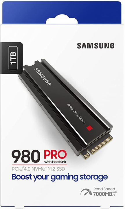 Samsung 980 Pro Pcie Gen4 Samsung 980 PRO With HEATSINK 1TB PCIe