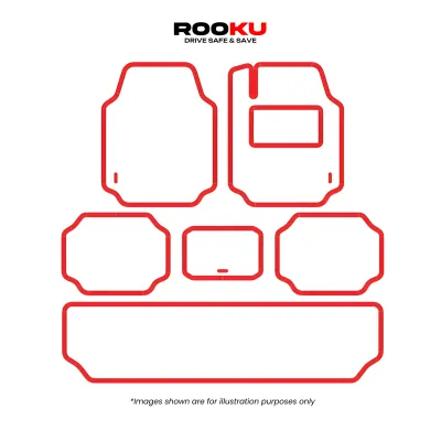 ROOKU / TOYOTA INNOVA / 2004 - 2014 / AN40 /Car Mat