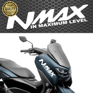 2pcs Yamaha Nmax IN MAXIMUM LEVEL Vinyl Sticker 2.5x12 Inches