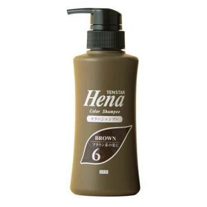 Dầu gội nhuộm tóc phủ bạc thảo dược Tenstar Hena Color Shampoo 300ml Nhật