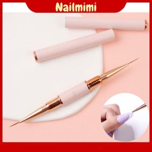 Cọ Nét 2 Đầu Cao Cấp Cọ nét 2 đầu siêu mảnh.cọ nét vẽ móng chuyên dụng