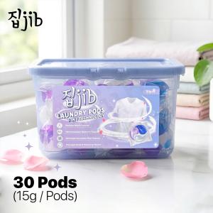 JIB 3 in 1 Laundry Pods 15 gr / Deterjen Cair Kapsul / Sabun Cuci Pakaian / Laundry Gel Ball