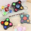 Fidget Gantungan Kunci Unik Keychain Multifungsi Mainan Memory Game Memory Training Puzzle Games. 