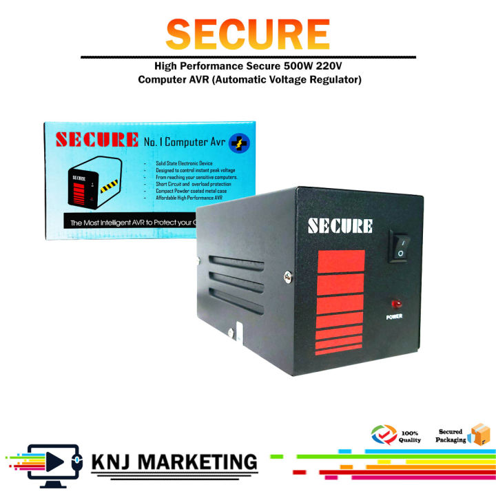 Secure AVR High Performance 3x220V Output (Automatic Voltage Regulator ...