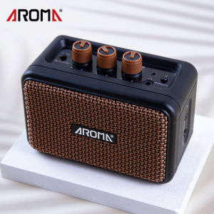 Amply Đàn Guitar Điện Aroma AG04 - Loa Ampli Electric Mini AG-04 Amplifier I Loa Ampli Guitar Điện Mini Aroma AG-04