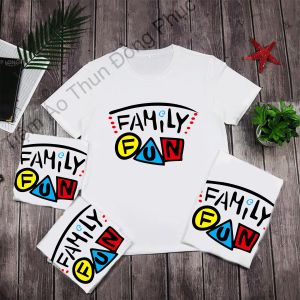 Áo Thun Gia Đình Áo Phông Nhóm vải cotton Đủ Size 6-95kg