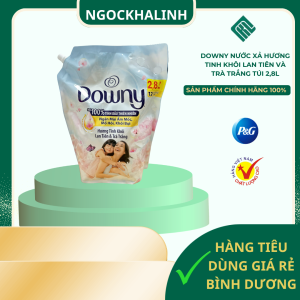Nước xả vải Downy hương Tinh khôi lan tiên và Trà trắng túi 28L