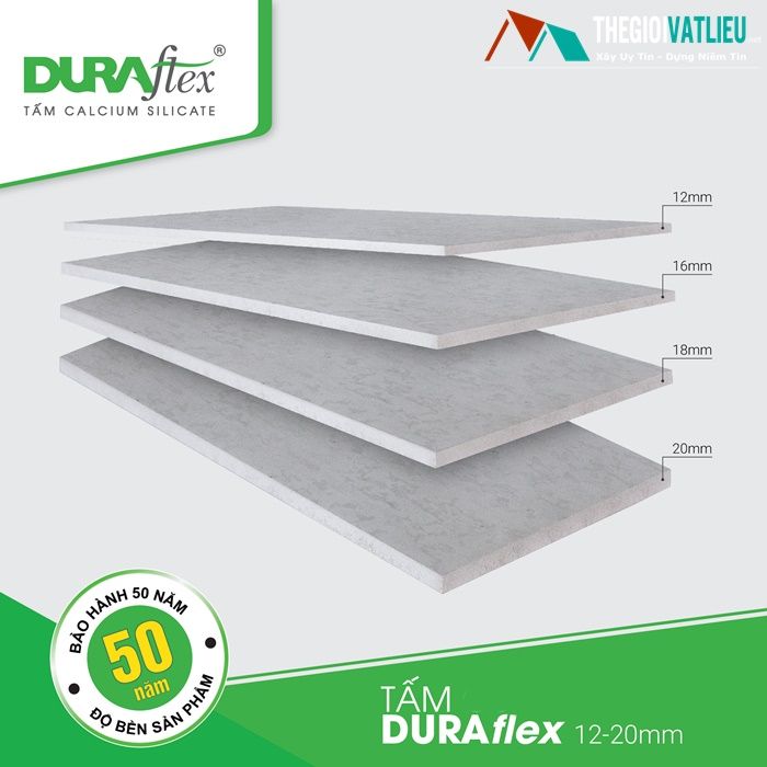 Tấm xi măng Ceamboat Duraflex Vĩnh Tường