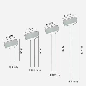 5PCS Label Tanaman Logam Plat Tembaga Garden Stake Tag Penanda Berkebun Tanam Dapat Digunakan Kembali