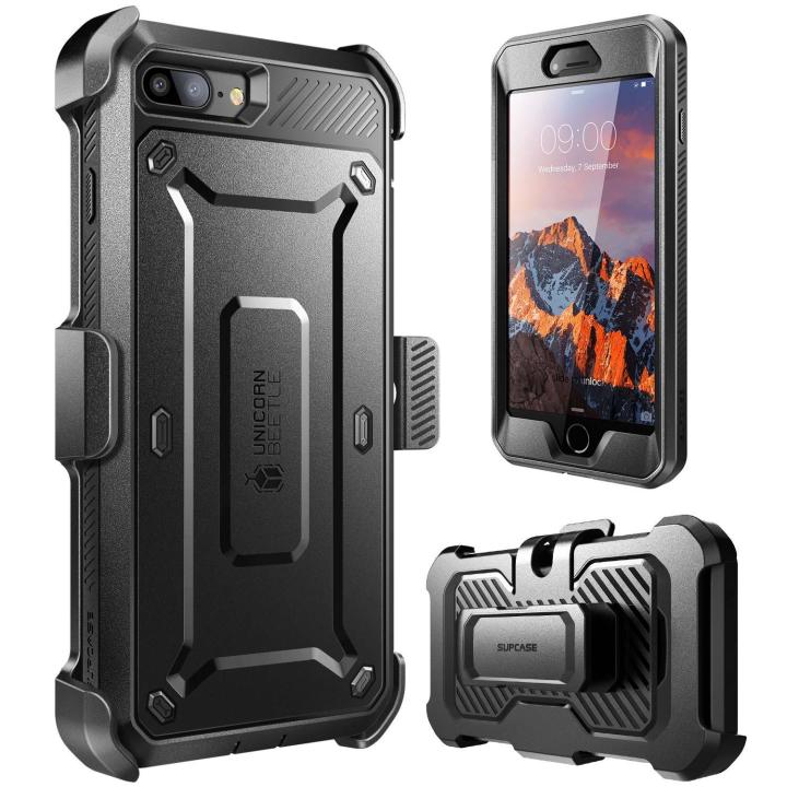 SUPCASE iPhone Plus Case Full-body Rugged Holster Case with