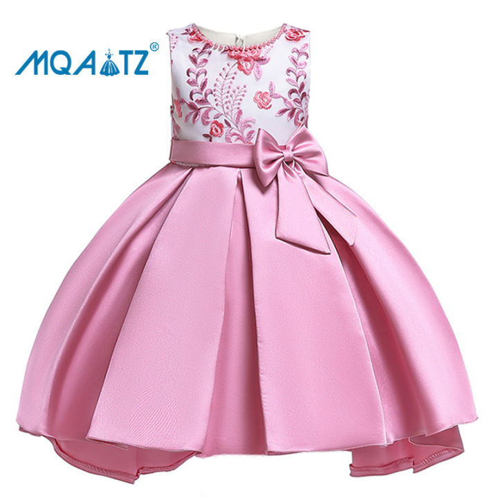 MQATZ Trailing Girls Dress Clothing Party Wedding Dress Girl Print Princess Dress Birthday 3 10 Years T5087 Lazada