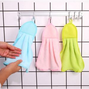 Kain Lap Gantung Tangan Hand Towel Handuk Serbaguna Multifungsi -REX-MART (BAYAR DITEMPAT/COD)
