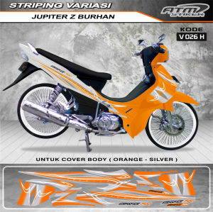 Stiker striping variasi spark rx yamaha jupiter z burhan