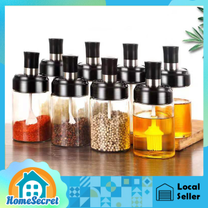 Seasoning Bottle with ‘Spiral’ Condiment bottle Spice Bottle Seasoning bottle with jar Oil bottle 勺盖一体调