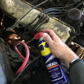 Dầu chống rỉ WD-40 EZ-Reach 450ml, bôi trơn, bảo dưỡng đa năng với vòi uốn cong mọi hướng. 