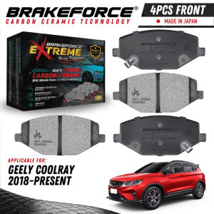 BrakeForce Extreme Carbon Ceramic Front Brake Pads For Geely Coolray 2018 Up To Present Model