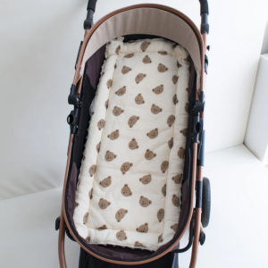 Cotton Pad Baby Stroller Seat Cushion Thick Warm Stroller Cushion Pad Infant Sleeping Mat Baby Pram For Stroller
