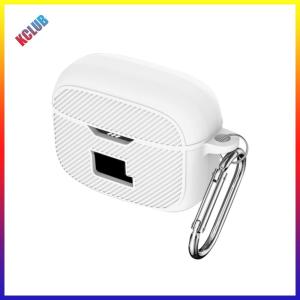 Silicone Headphone Box Case All-inclusive Portable Earphone Headphones Cover with Hook Waterproof Scratchproof for JBL Tune 230NC TWS