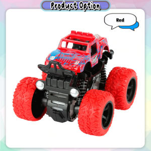 [Choo Choo Toy] Mini 4 Wheels Monster Trucks Toy Off-road Vehicle Racing Car Toys For Kids Mainan Kereta 越野玩具车 - BT269