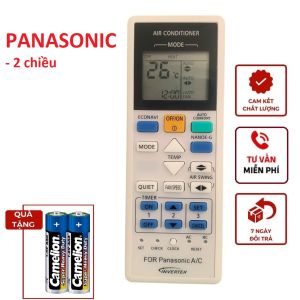 Điều khiển điều hoà panasonic 2 chiều remote máy lạnh pana 2 ngựa hàng mới loại tốt các dòng 9000btu đến 28000btu