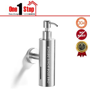 🌈WALL MOUNTED SUS304 S/STEEL SOAP DISPENSER
