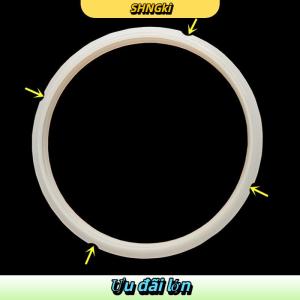 SHNGki 18 20 22 24cm Silicone cao su Gasket nồi nắp niêm phong Vòng Nồi áp suất điện thay thế cho 2-6l nồi miếng đệm