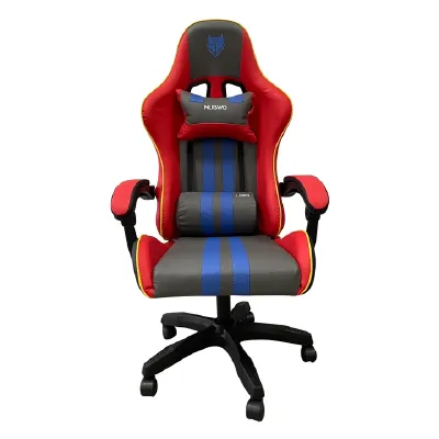 NUBWO เก้าอี้เกมมิ่ง รุ่น L201 สีแดง-เทา