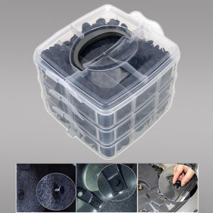 OTOHEROES Baut Rivet Mobil Universal Push Pin Fasteners Clip 620 PCS - CA03