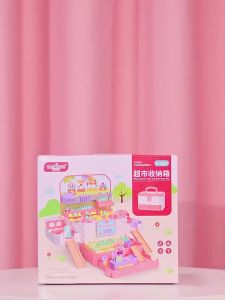 Doll House Simulation Miniature Playhouse Toy Set Girls Toys Every Household Wine Princess Barbie Doll Girls birthday gift Holiday New Year Gift