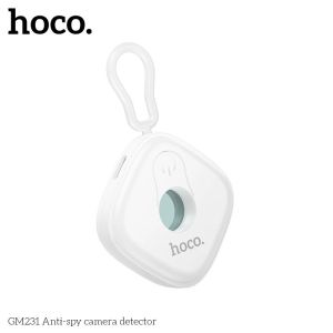 HOCO GM231 เครื่องตรวจจับกล้องอินฟาเรด ระยะตรวจจับ 5 เมตร เพื่อความปลอดภัยยามเดินทาง Anti - Spy Camera Detecter