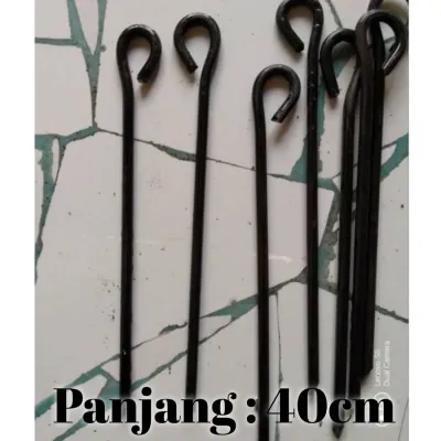 Pasak Tenda Besi 40cm