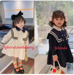 JOLANDA TUNIK ANAK PEREMPUAN UMUR 4 - 16 TAHUN BAHAN BABY CODORAY PREMIUM FREE ONGKIR CASHBACK BISA COD TUNIK JENNIE