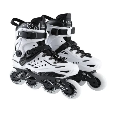 WQ-SLM Adjustable Inline Skates Adult Roller Blades for Beginners to Advanced Outdoor Fitness Recreational Skates