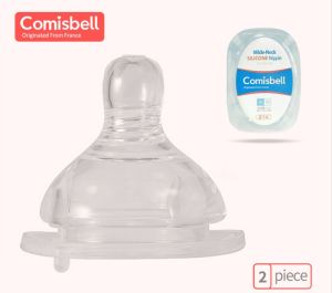 【READY STOCK MALAYSIA】Comisbell 3D Baby Puting Originated from France Wideneck Bottle Infant Nipple