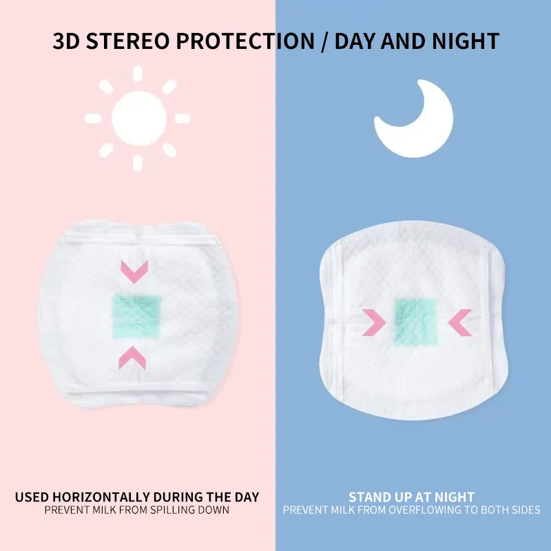 Breast Pads Disposable 100 Pcs nursing pads breastfeeding pads breast bra  day and night use Breast care