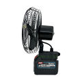 Quạt tích điện cầm tay quạt chạy pin mini 8 inch 2 tốc độ dùng pin chân phổ thông bảo hành 6 tháng. 