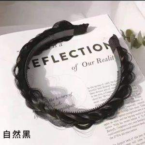 Bando Wanita Fashion Import Motif Kepang Wig