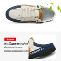 รองเท้าลำลองผู้ชายระบายอากาศได้ดี รองเท้าผ้าใบด้านนอก รองเท้าผู้ชายลำลองที่ทันสมัยและระบายอากาศได้ดี. 